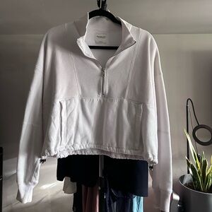 Abercrombie & Fitch Soft A&F Collection Half Zip Sweater